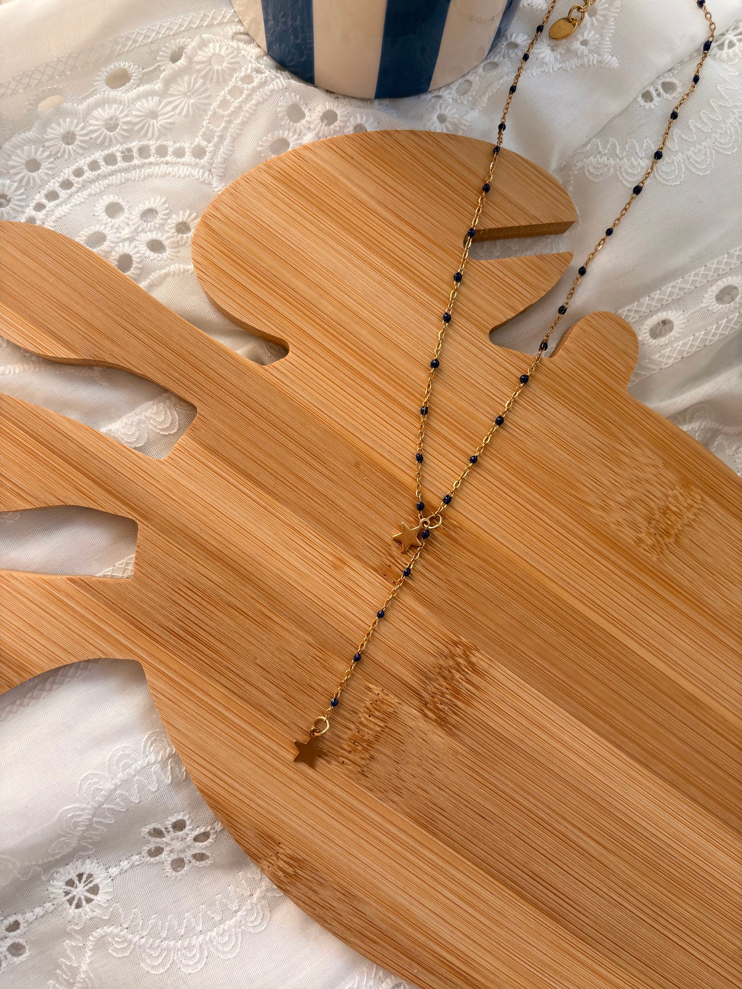 COLLIER STARLY BLEU