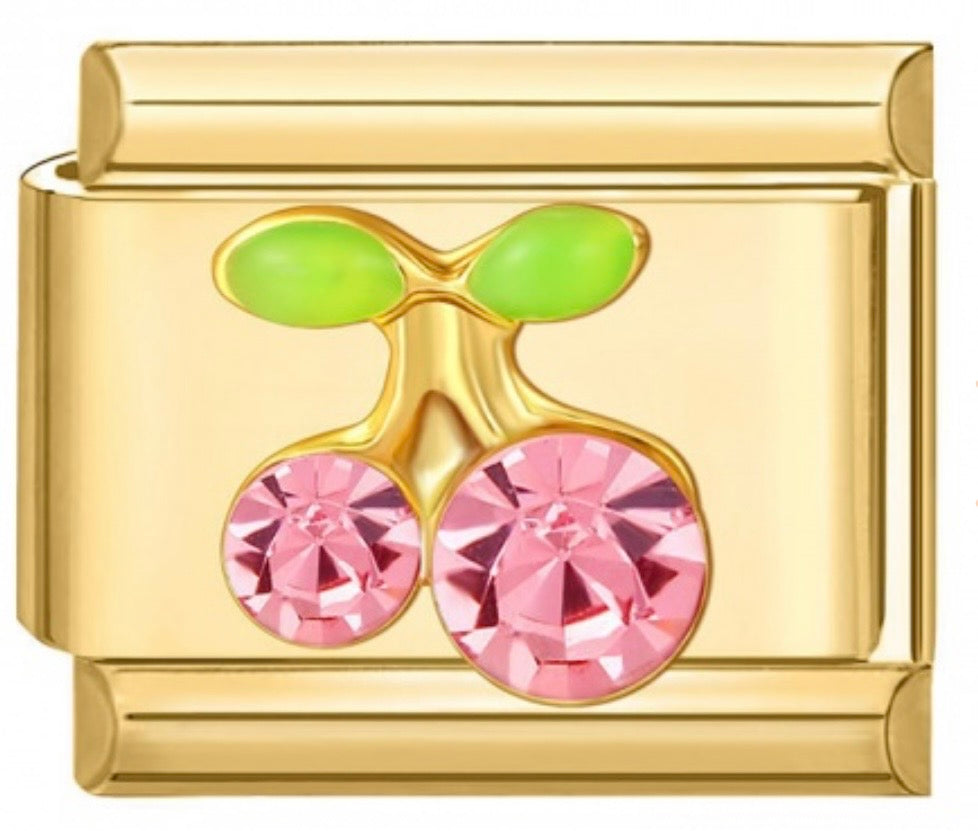 CHARM ITALIEN CERISE DIAMANT