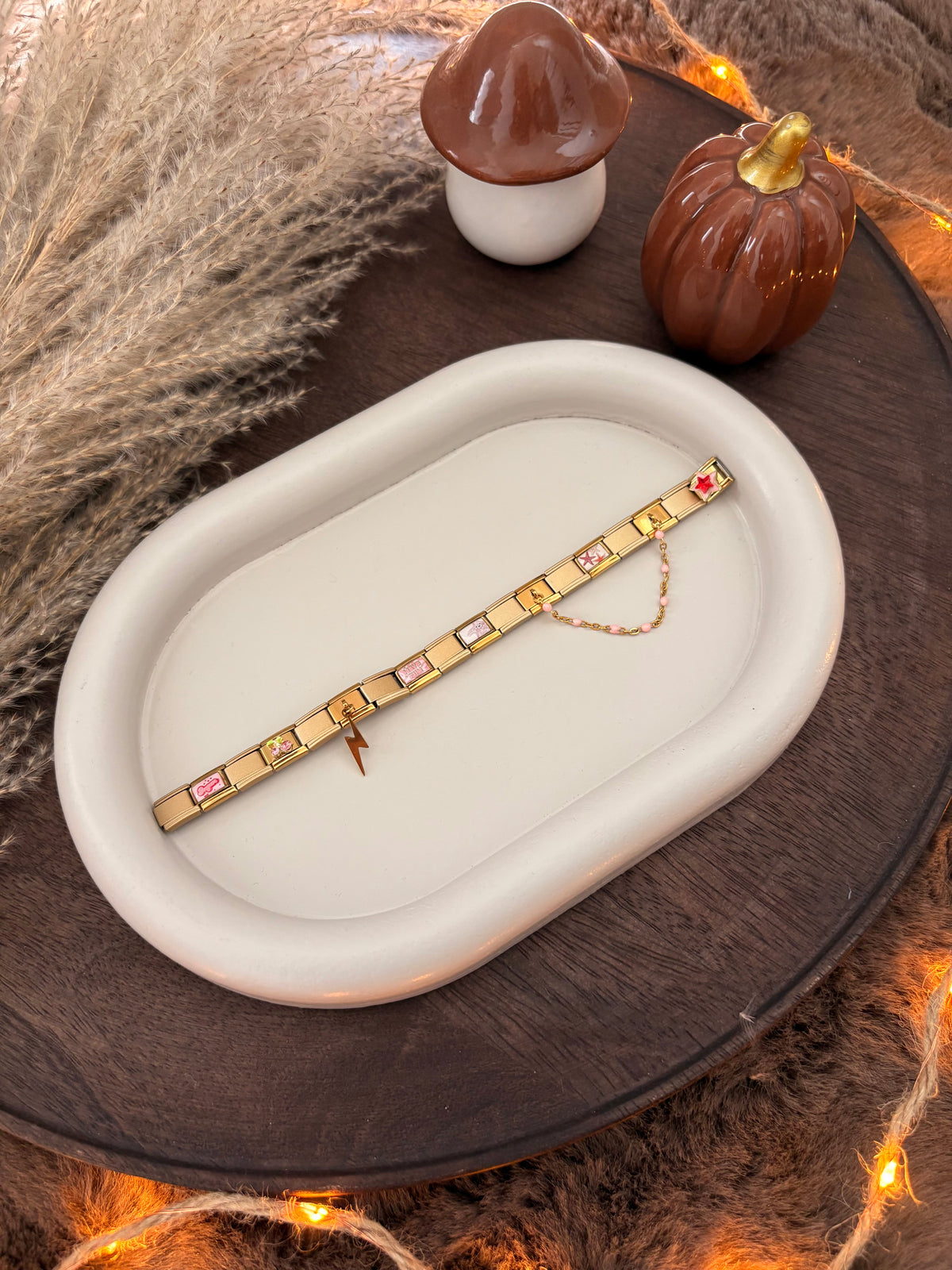 BRACELET ITALIEN ROSE #1