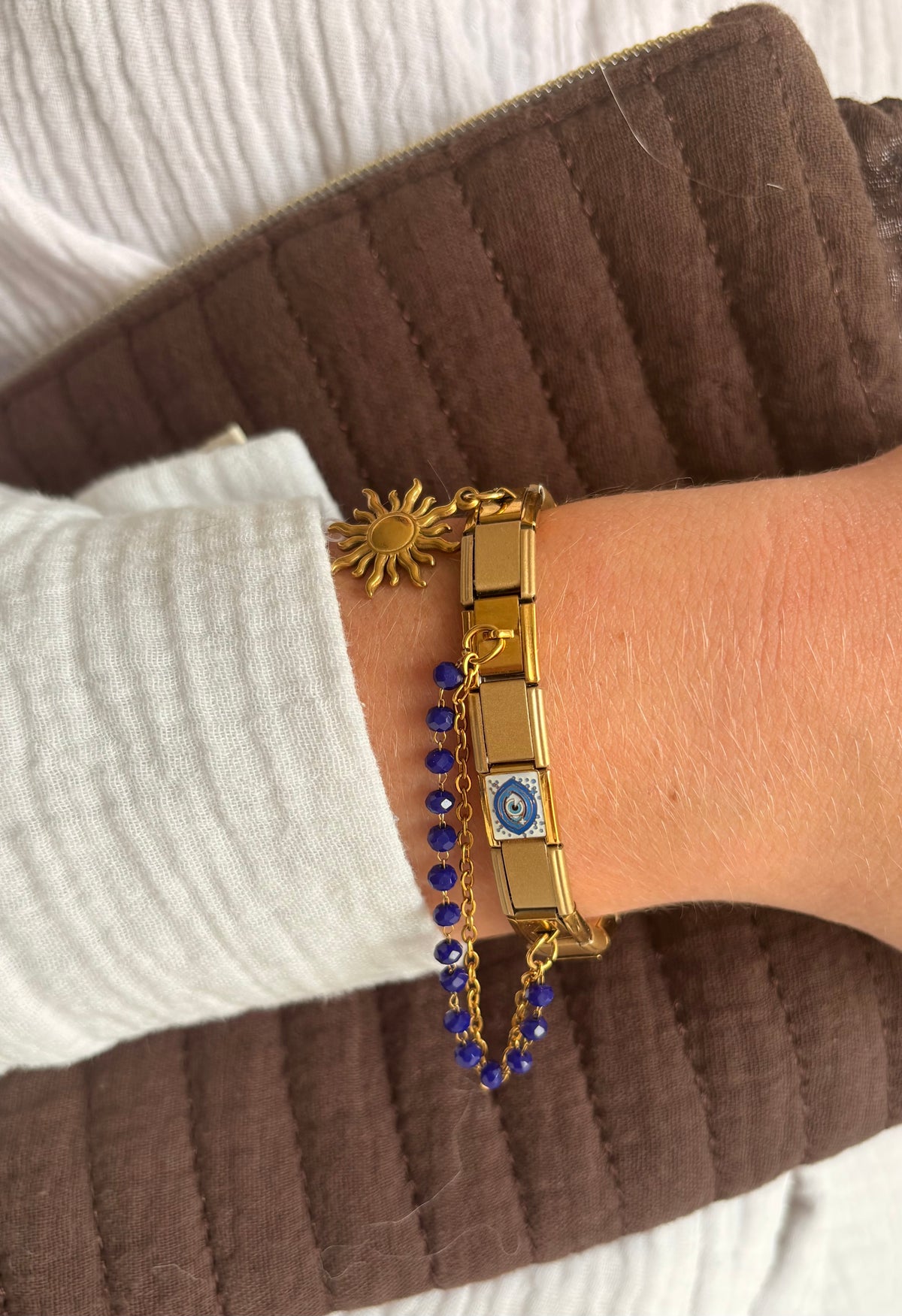 BRACELET CHARM ITALIEN - BLEU #2