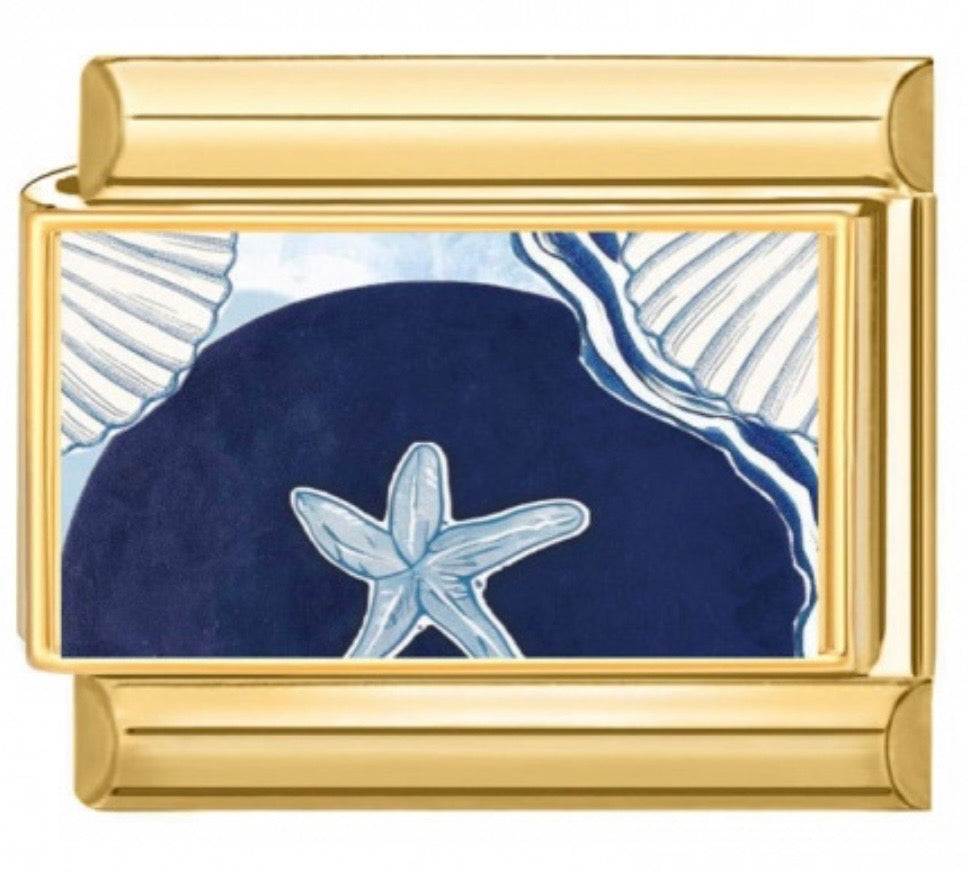 CHARM ITALIEN ETOILE DE MER MARINE