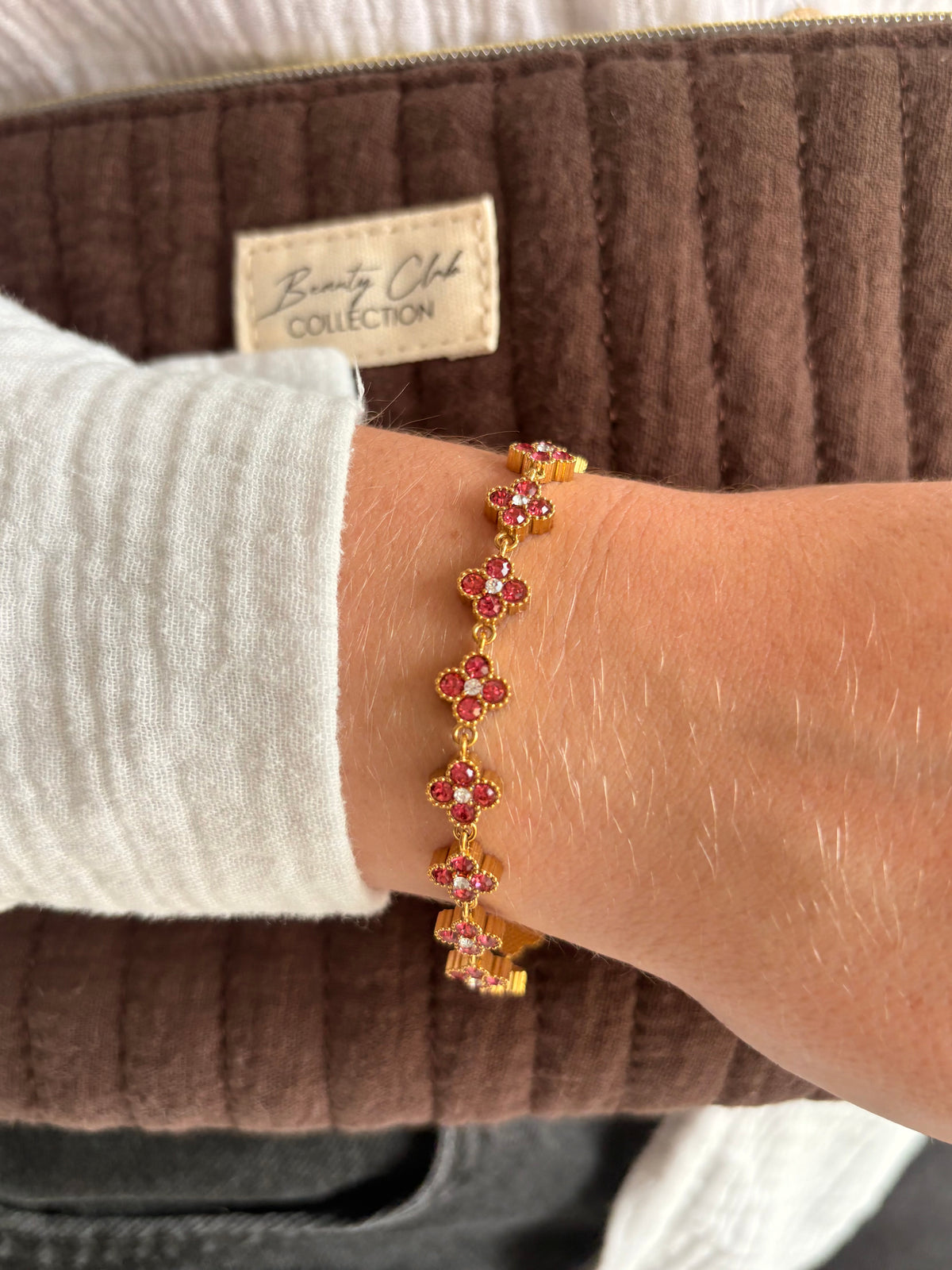 BRACELET - TREFLA ROSE
