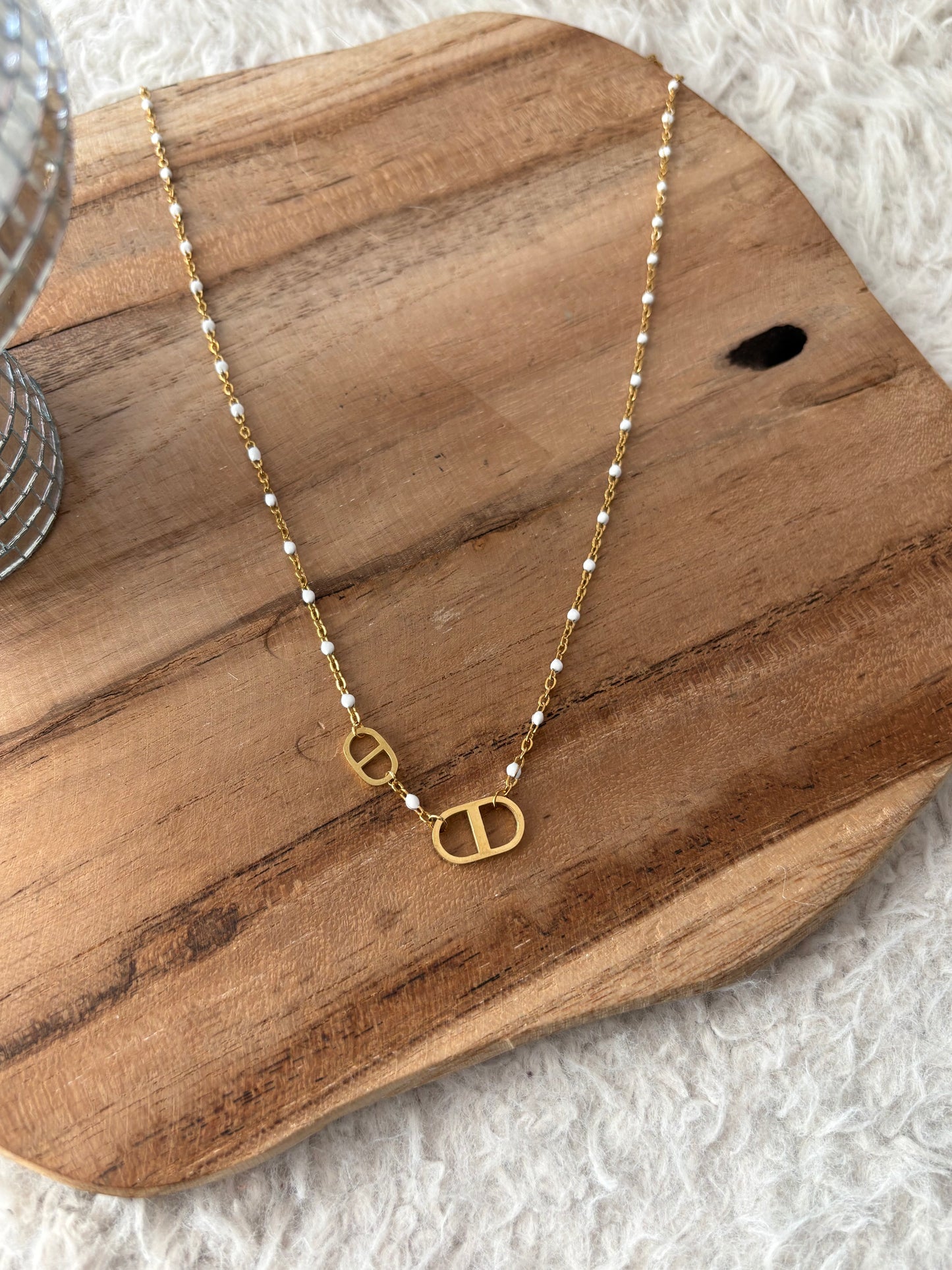 COLLIER - MONACO BLANC