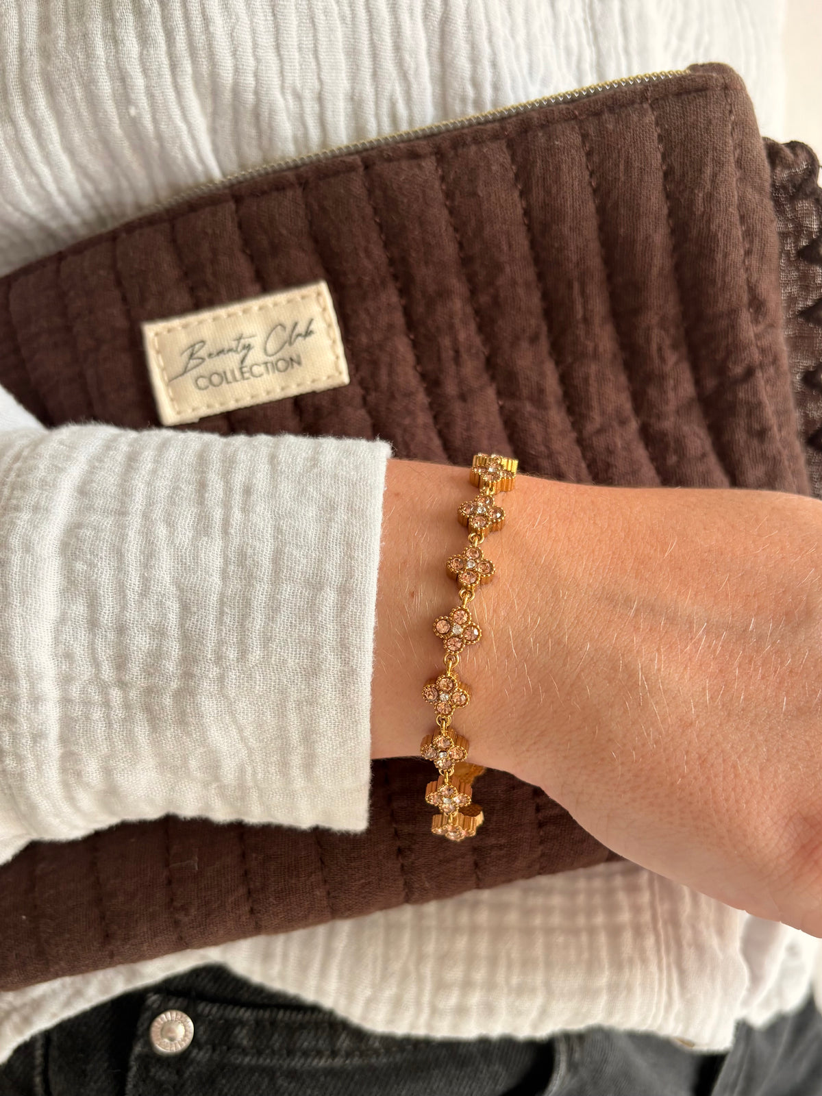 BRACELET - TREFLA BEIGE