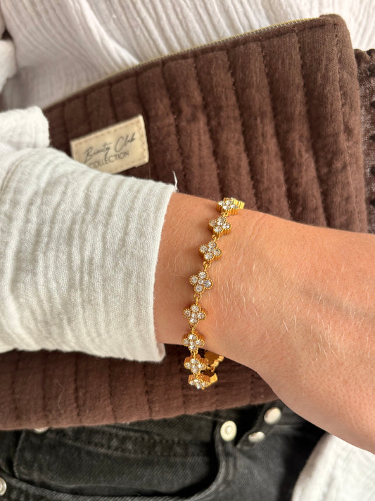 BRACELET - TREFLA BLANC