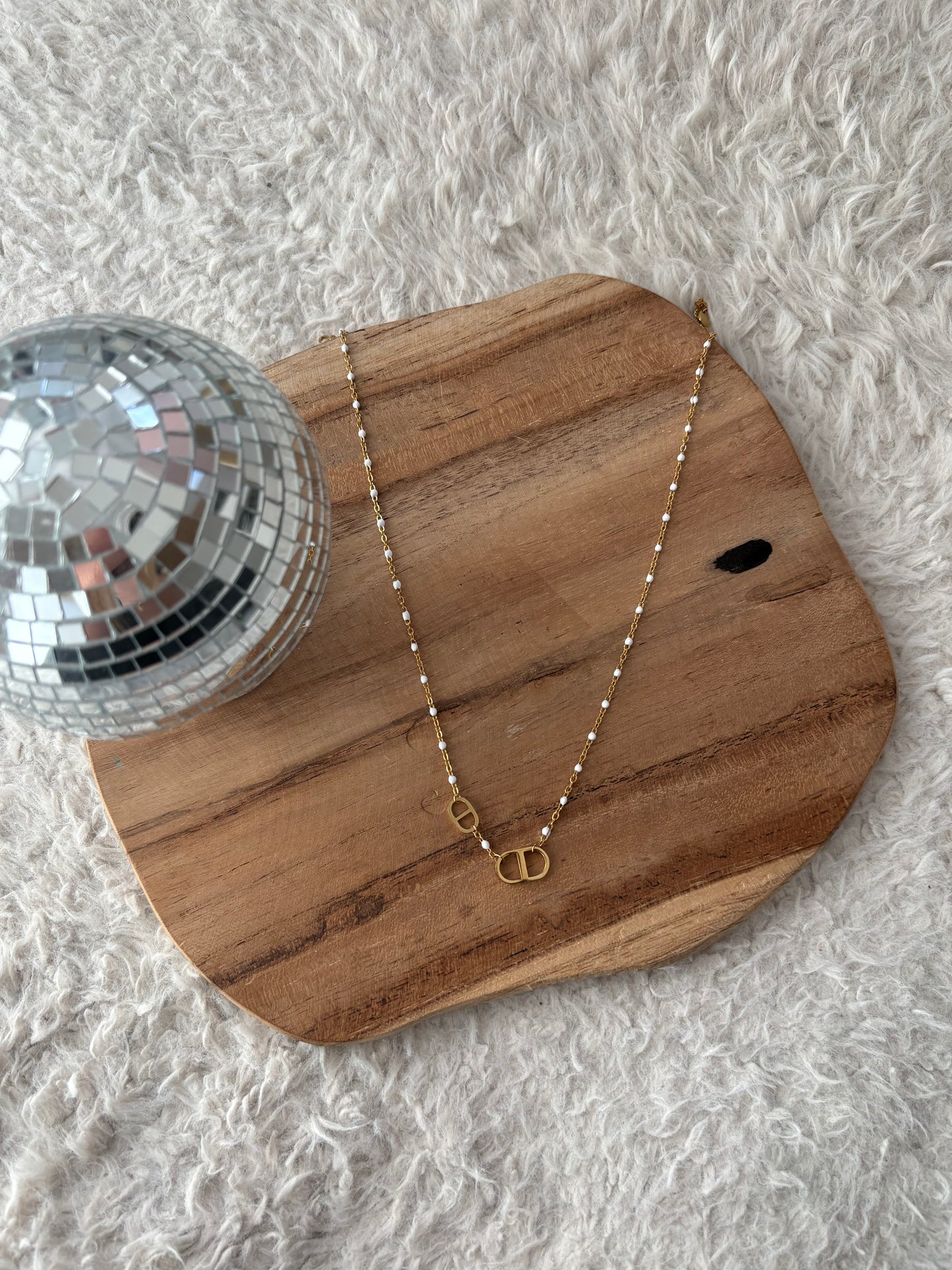 COLLIER - MONACO BLANC