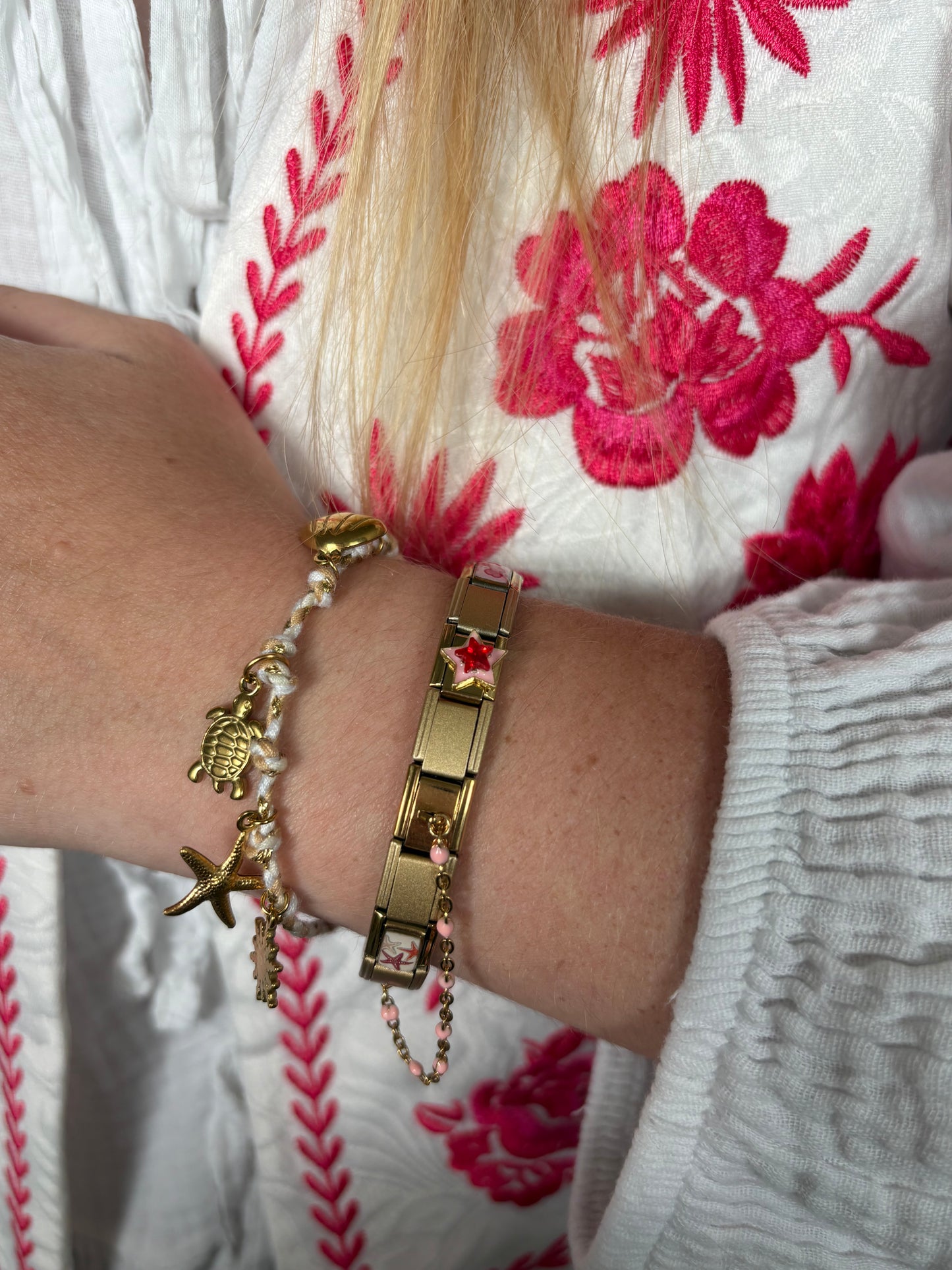 BRACELET ITALIEN ROSE #1