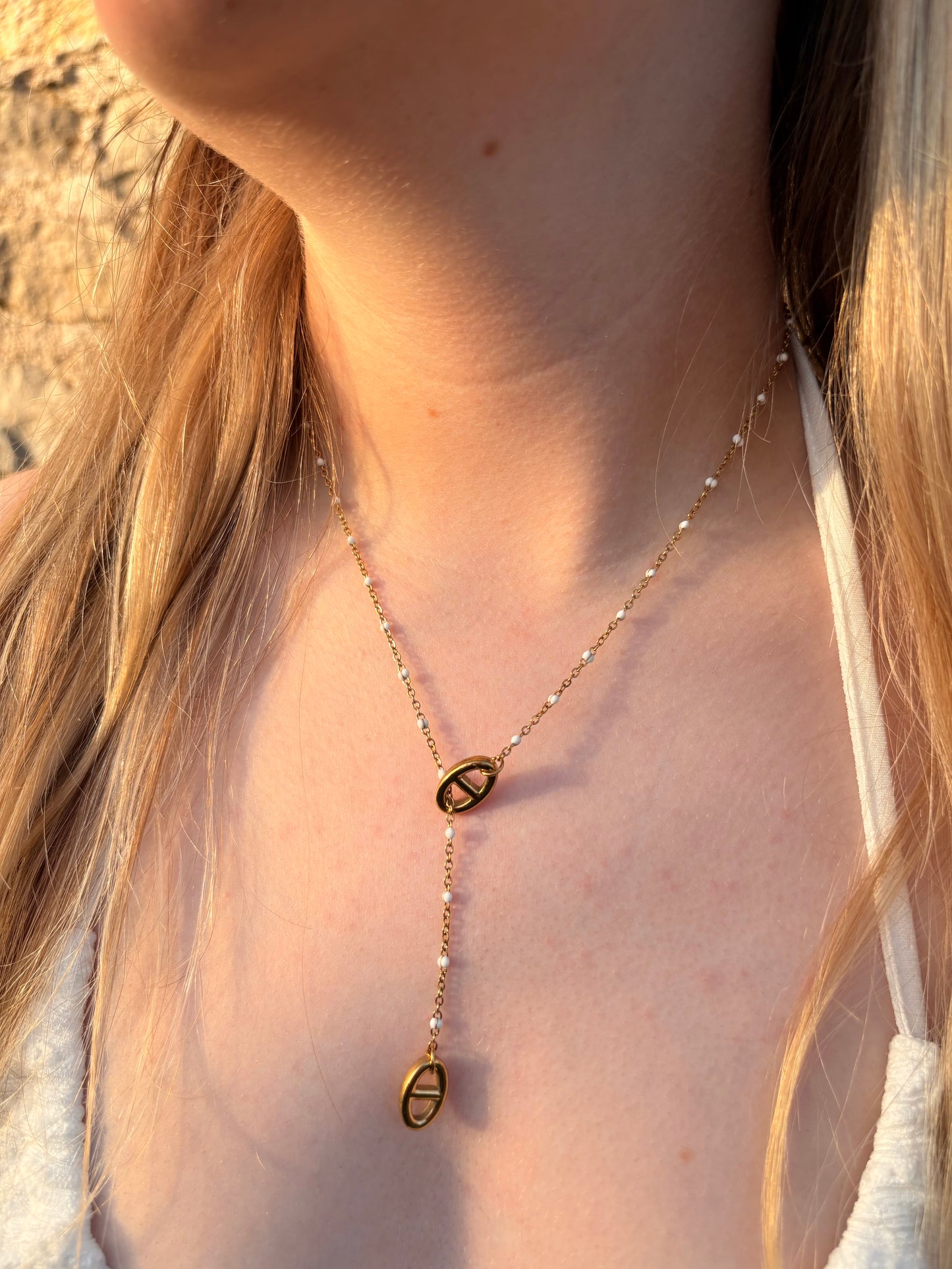 COLLIER - NILIA BLANC