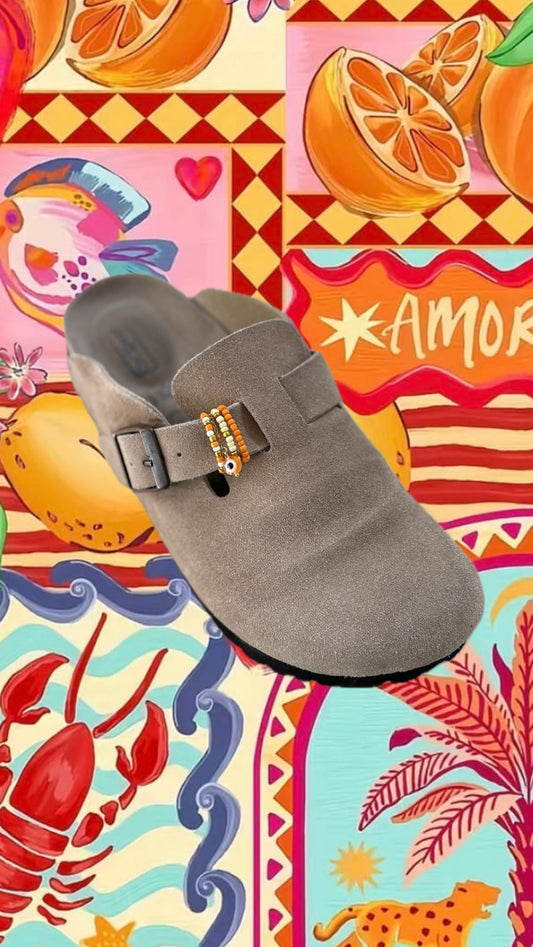 Charm birkenstock orange