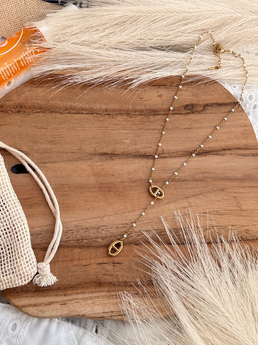 COLLIER - NILIA BLANC