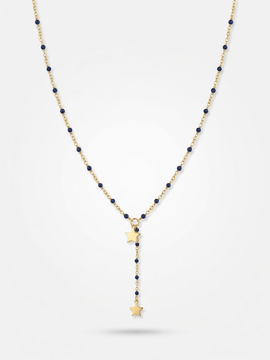 COLLIER STARLY BLEU