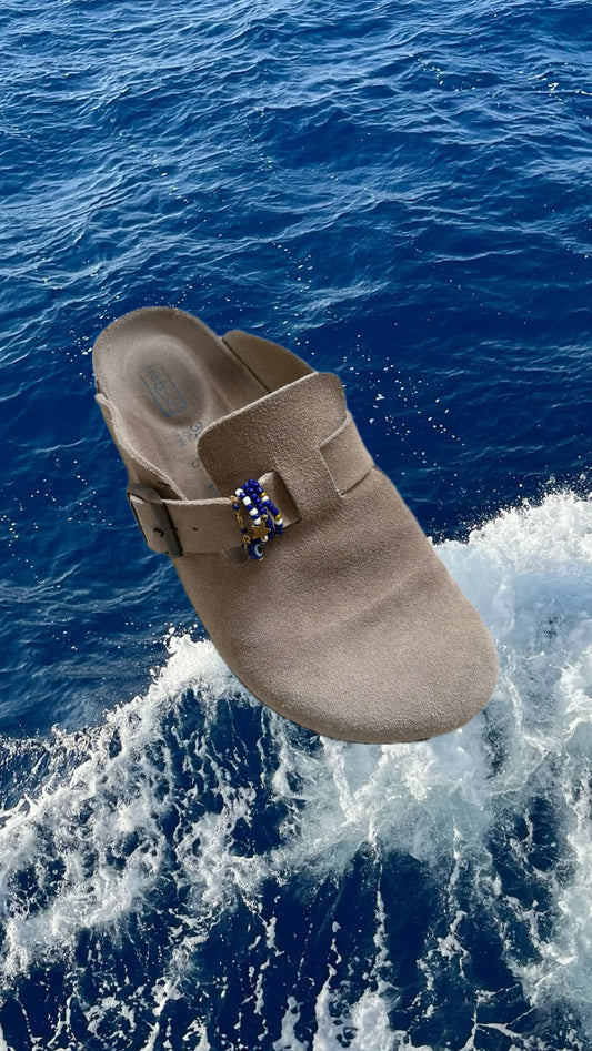 Charm birkenstock marine