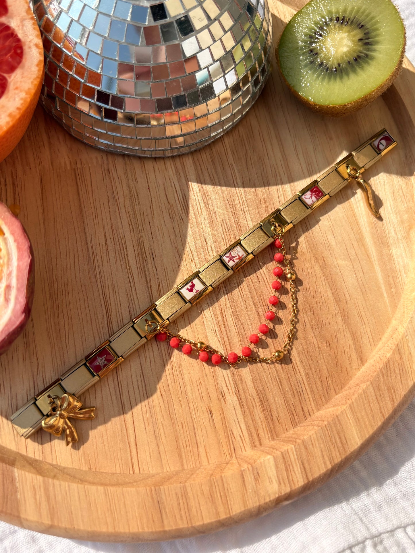 BRACELET CHARM ITALIEN - DRINK