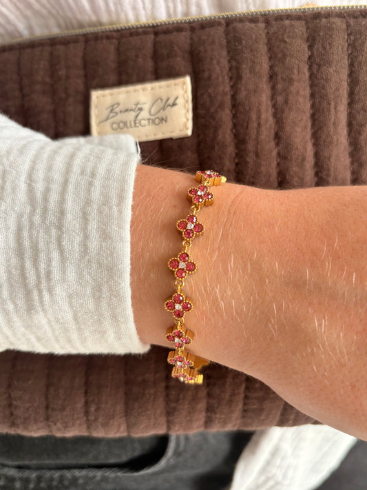 BRACELET - TREFLA ROSE