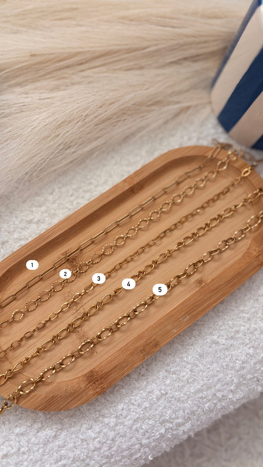 Chaîne BRACELET personnalisation charm