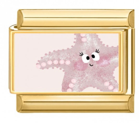 CHARM ITALIEN ÉTOILE DE MER ROSE