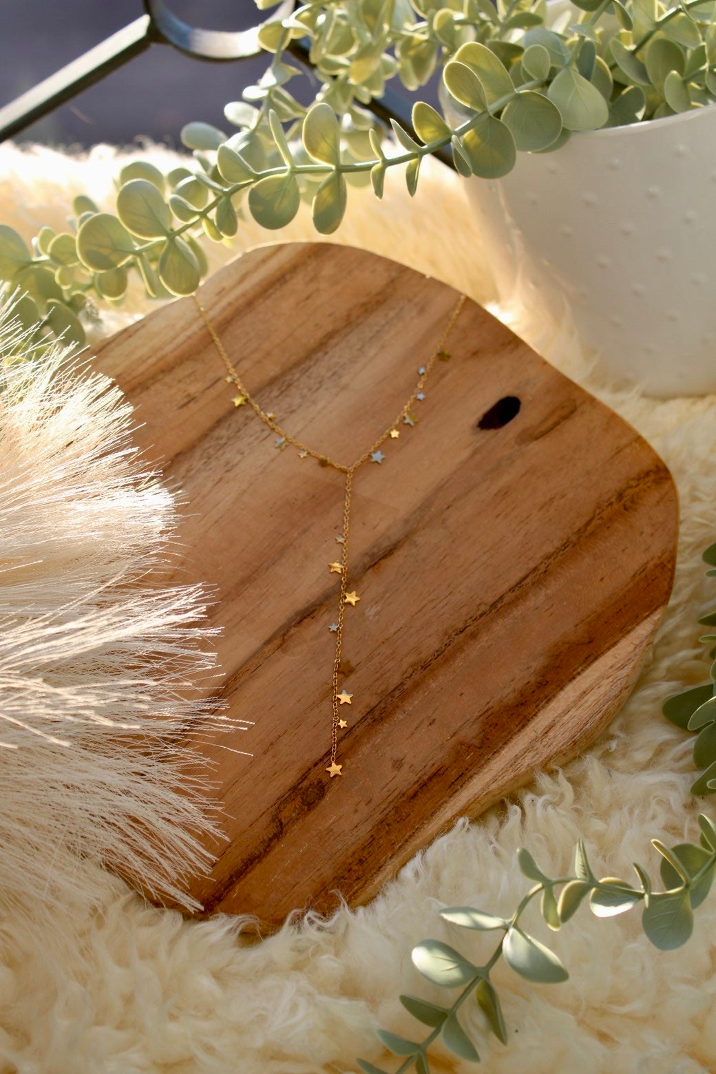COLLIER Y - PRUNELLE